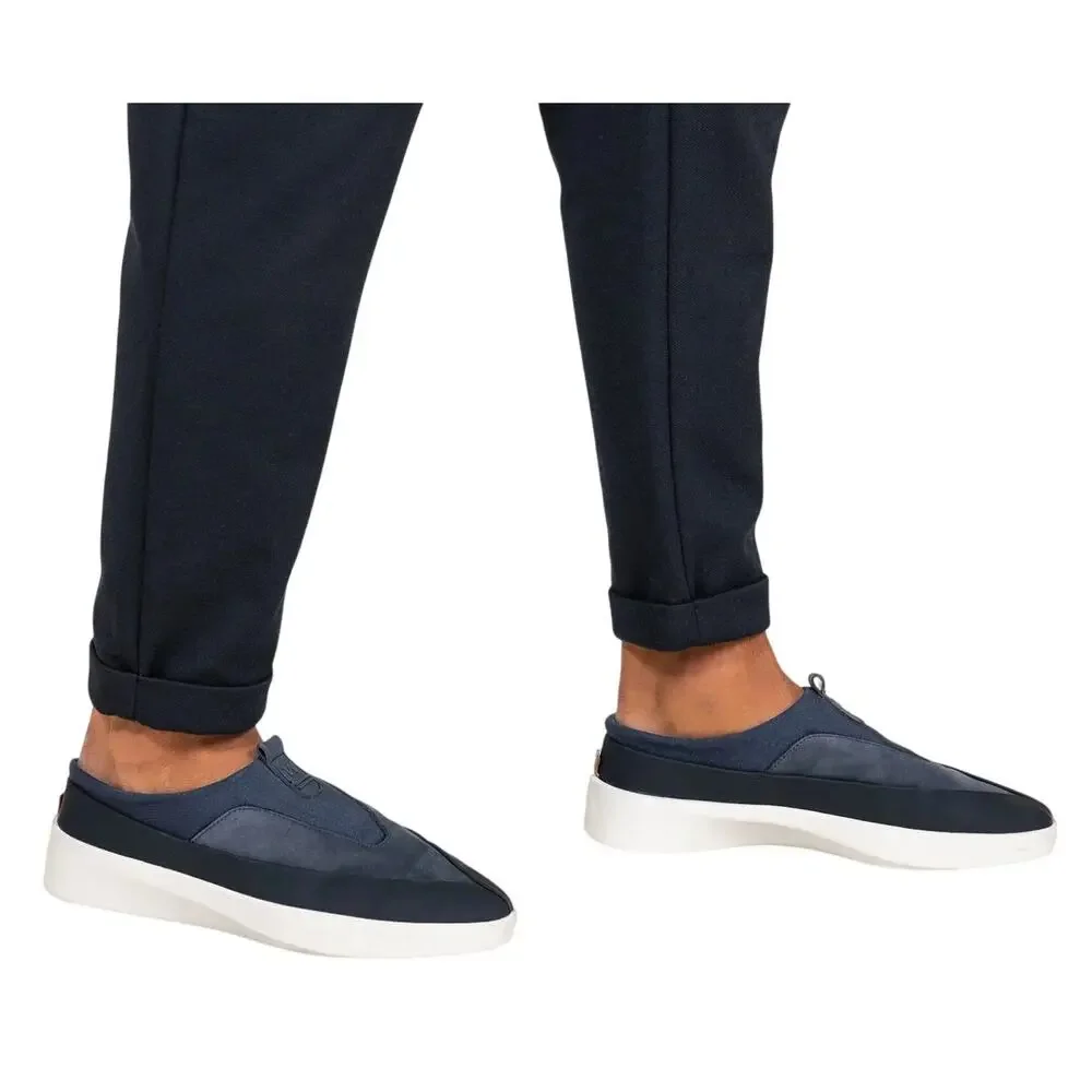 Wolf & Shepherd Cruise Tre Slip On Sneakers MENS 7.5 WOMENS 9 Blue Leather NIB